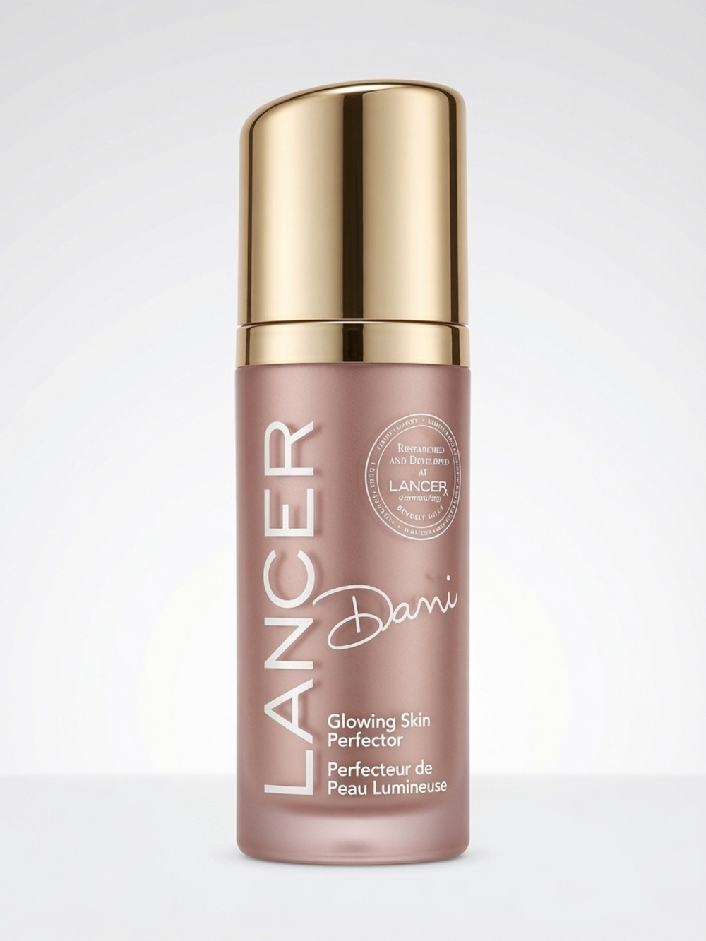 LANCER Dani Glowing Skin Perfector Primer — Rose Gold